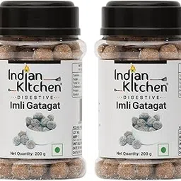 Indian Kitchen Imli Gatagat Candy 200g (Pack of 2) | Khatta Meetha Swad Churan Goli | Chatpati Imli Churan Candy | Chulbuli Imli (Tamarind) Treat | Digestive Snack & Mukhwas-picture-16