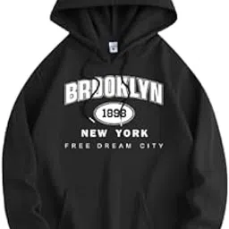 Printed Sweatshirt Hoodie for Men || Printed Classic Hoodie (Polyester/Regular Fit)-picture-23