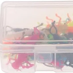 VELURA 20pcs Artificial Stonefly Nymph Rubber Fishing Lures Insect Baits with Multi Legs 3.5cm|Soft Plastics|20 Pieces Stonefly Lures|Sporting Goods-image-4