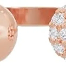 u are 925 Sterling Silver 18K Gold and Rose Gold Plated Dual Delight Bead Ring | Gift for Women and Girls | With Certificate of Authenticity and 925 Stamp-picture-11