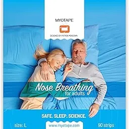 MYOTAPE - Sleeping strips to improve your sleep quality, breathe through nose during sleep and reduce mouth breathing and snoring [expertly designed mouthbands with elastic tension]-picture-11