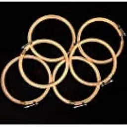 5 Pieces 3 Inch Wooden Embroidery Hoops Adjustable Bamboo Circle Cross Stitch Hoop Ring Bulk Wooden Round Embroidery Hoop for Art Craft Handy Sewing and Christmas Decoration-image-88