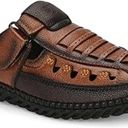 binutop Men’s Mule Back Open Sandals with Comfortable Slip On Design Lightweight and Breathable Footwear for Summer Casual and Outdoor Wear-picture-23