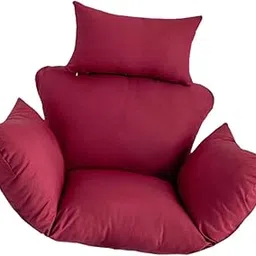 bnf® Hammock Swing Chair Cushion with Headrest Armrest for Backyard Porch Outdoor Red|Home & Garden |Yard, Garden & Outdoor Living|Patio & Garden Furniture|Cushions & Pads-image-49