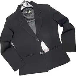 Women's Regular Fit Formal Blazer, 4-Way Stretch Ultra-Light Fabric, Fully Lined-picture-11