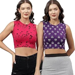 ayvina Women Regular Fit Tops | Women Crop Top | Pack of 2-picture-20