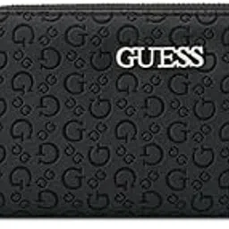guess Black Printed Niko Medium Zip-Around Wallet-picture-39