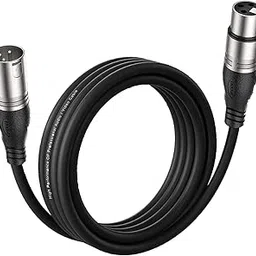DEVICE OF URBAN INFOTECH XLR Cable for Condenser Microphone Balanced 3 Pin Male to FemaleCopper Coated Mic Cord for Studio Amplifier Mixer DJ Premier Stage Performance (6)-image-8