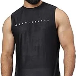 MuscleBlaze Camo Dry-Fit Delt Tank for Men-picture-32