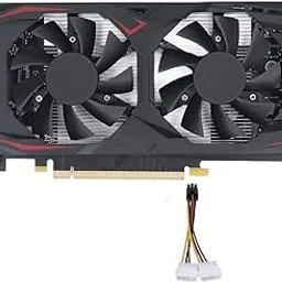 UniMarket® Graphics Card GTX550TI GDDR5 192BIT 1.5GB Computer Graphics Card Dual Fan Low Noise 783MHz 3400MHz 4K HDR Tech Desktop Graphics Cards for Home Office Gaming-image-80