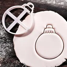 Plain Bauble Cookie Cutter for Christmas – Festive Ornament Shape for Custom Decorations, Icing Designs, Holiday Baking, and DIY Cookie Crafting (ONLY Plain Bauble)-image-18