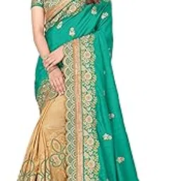 Pure Fancy Georgette Embroidery Saree Rich Pallu Design Lace Zari Work Trendy Occassion Wear, women sarees With Unstitched Blouse Piece Embroidery Work sarees latest-image-98