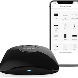 Broadlink RM4 Pro Intelligent Wi-Fi IR/RF Remote Controller for iPhone/Android_Compatible with Alexa & Google (Doesn't support 2.4Ghz RF appliance remotes), Black-picture-10