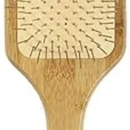 LUVINA Bamboo Hair Brush with Steel bristles, Bamboo Wooden hair brush for Women & Men Natural Bamboo Wood Comb for Massaging Scalp, Paddle Hair Brush for Women (Bamboo Square Steel Bristles)-picture-22
