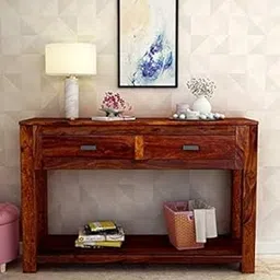Goldview Furniture Solid Wood Sideboard – Living Room & Kitchen Storage Cabinet, Crockery Storage Unit, Rustic Wooden Cabinet for Home-image-42