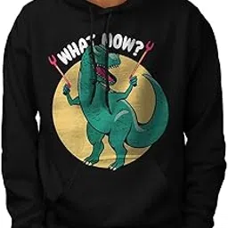 apsra trendz What Now Funny Dinosaur with Wrenches Mens Hoodie Printed Non-Zipped with Convenient Kangaroo Pockets Hoodie for Men/Women-picture-47