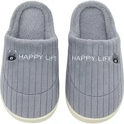 eazylayers Men's Winter Indoor Slippers, Non-Slip Soft Fur Flip Flops, House Slides And Slippers Flip Flops for Men Boys-picture-13
