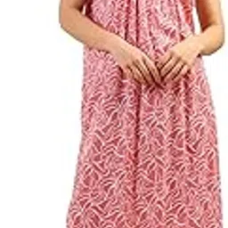 noty Women's- Nighty | Maxi | Gown- Soft Poly Viscose Knits Fabric- Embroided, Floral Printed, Zip Closure-picture-37
