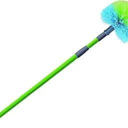 YORK Heavy Duty Round Jala Cobweb Cleaning Broom with Soft Bristles, Telescopic Handle, Ideal for Cleaning Corners & Crown Moldings, High-Performance Cobweb Duster for Home & Commercial Use-picture-11