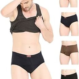 vip Men's Cotton Solid (Pack of 5) (Brief_Assorted-picture-4