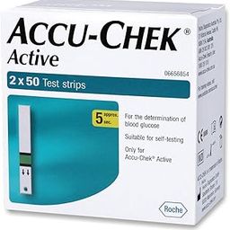 Accu-Chek Active Test Strips | For use with Accu-Chek Active Glucometer | Pack of 100 Strips-picture-4