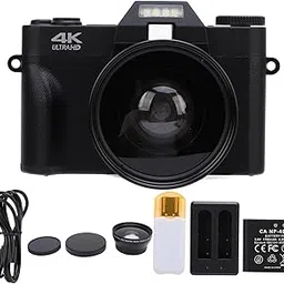 Stylebest Digital Camera 4K 60FPS 56MP Touch Screen 3 Inch Zoom 16X Rotation 270 Degree for Travel Camping-picture-22