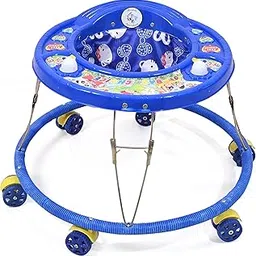 AVANI METROBUZZ Baby Activity Walker Foldable with Chu-Chu Toy-Bar (Blue)-picture-20