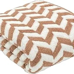PatPug Coral Microfiber, Ultrasoft, Comfortable, Highly Absorbent, Quick Drying Large Bath Towel (Brown)-picture-22