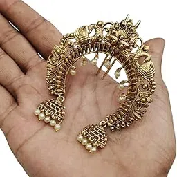 KGR Splash Brroch Pin Jada Billai For Hair (KRMU0780)-image-19