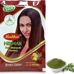 madiha's Madihas Brown Nikhar Mehandi Pack of 12 (40gm each)-picture-13