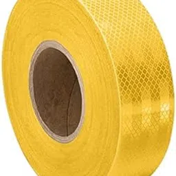 WONIRY-A Shop Is Forever High Intensity Prismatic Grade Conspicuity Reflective Tape for Vehicles, Bikes, Helmets & many other Uses (Yellow, 2 Inches x 4 Meters)-picture-31