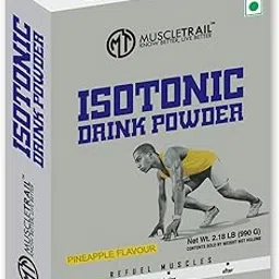 MuscleTrail Isotonic Drink Powder – Pineapple Flavour | Rehydrate, Refuel & Energize for Enhanced Performance & Recovery | Supports Electrolyte Balance & Muscle Strength (990g)-image-14