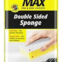 Motomax Premium Non-Scratch Double-Sided Car and Bike Cleaning Sponge - for Wheels, Bonnet, Hood, Washing Cars, Bikes, Scooters, Bicycles, Walls, Windows, Kitchen Surfaces & Other Surfaces-picture-32