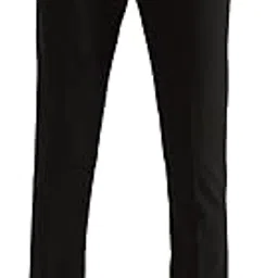 arrow New York Men's Brown Self-Design Mid Rise Polyester Button Slim Fit Flat Front Slant Pocket Trousers-picture-21