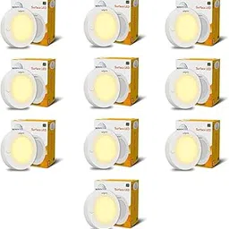 wipro 3w Surface Cabinet Striker, Warmwhite(Pack of 10)-picture-44
