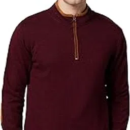wildcraft Men's Cotton Blend High Neck Sweatshirt-picture-15