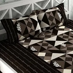 New Town Safari Fitted (Elastic) Bedsheet with 2 Pillow Covers ASafar2408-picture-15