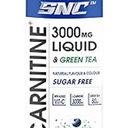 SNC L-Carnitine 3000mg Liquid, Green Tea & Vitamin C, Sugar Free Blueberry Flavour, 450ml-picture-45