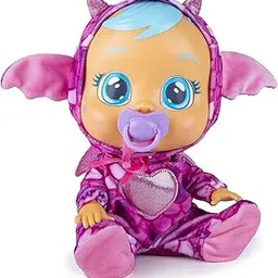Knick Knack Cry Babies Doll Real Tears and Sound for Kids, 18 M+ (Bruny)-picture-33