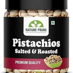 Nature Prime Dry Fruits American California Roasted & Salted Jumbo Pistachios (Pista) 1 Kg Jar | Super Crunchy & Delicious Healthy Snack | Vitamins & Minerals Rich | Immunity Booster-image-7
