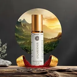 O'GARDENER Shamama Attar 10ml | Alcohol-Free Natural Perfume Oil | Blend of Jasmine, Rose & Herbs | Long-Lasting Fragrance | Traditional Attar-picture-27