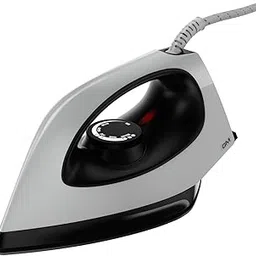 GM Orca Premium 1100 Watt Dry Iron Press | Dual Layer German Non-Stick Soleplate | 2 Year Manufacturer Warranty | 1.8 Meter Wire with 360° Swivel Cord | Shock Proof Body with Wider Sole Plate - White-picture-18