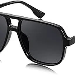 karsaer Classic Square Sunglasses Women Men Trending Shades Fashion Circle Sun Glasses E1171-picture-38
