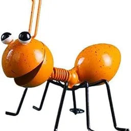 Jazzy Pearls® 3xAnt Garden Decor Metal Ant Yard Wall Decor Fence Hanging Decoration Yellow|Home & Garden | Yard, Garden & Outdoor Living | Garden Décor| Statues & Lawn Ornaments-image-42