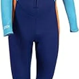 CALANDIS® Kids Wetsuit Thermal Fullsuit 2.5mm Neoprene Youth Swim Suit Diving Swimsuit Blue Size 8 | 1 Kids Diving Wetsuit-picture-22