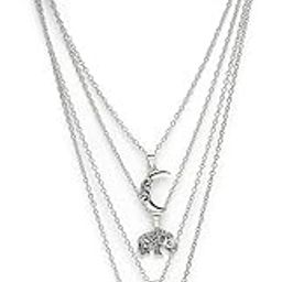 scintillare by sukkhi Impressive Multistyle 4 Layered Rhodium Plated Silver Oxidised Pendant Necklace for Women & Girls |Birthday Gift for Girls And Women Anniversary Gift for Wife| Gifts |N106598-picture-48