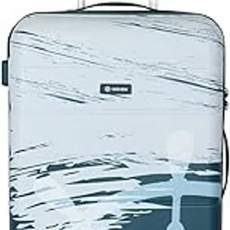 novex Voyage Trolley Suitcase for Men & Women | Polycarbonate Hard Shell Luggage with Anti-Theft Zippers | Ideal for Trips, Outings & Travels | Cyan - 20Inch-picture-45