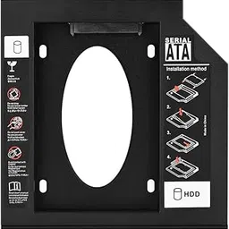 Hard Drive Adapter, Hard Drive Bay Fully Integrated Dual Boot with ABS for Laptop with a 9.5/12.5mm Thick DVD-ROM(9.5mm)-picture-19