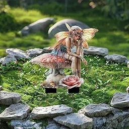 2D Decorative Garden Stakes Gifts Acrylic Plague for Outdoor Spring Backyard-picture-54