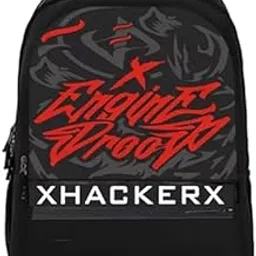 mini craft Hacker Backpack with Anti-Theft Hidden Pockets | Water-Resistant Travel & Office Laptop Bag | Sleek Unisex Style – Black,DN43-picture-22